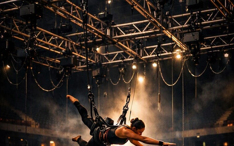 Specialised stunt facilities